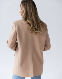 Жакет бежевий утеплений M