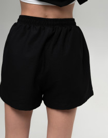 Лляний костюм Чорний