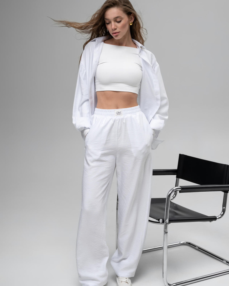 Лляні штани Білий