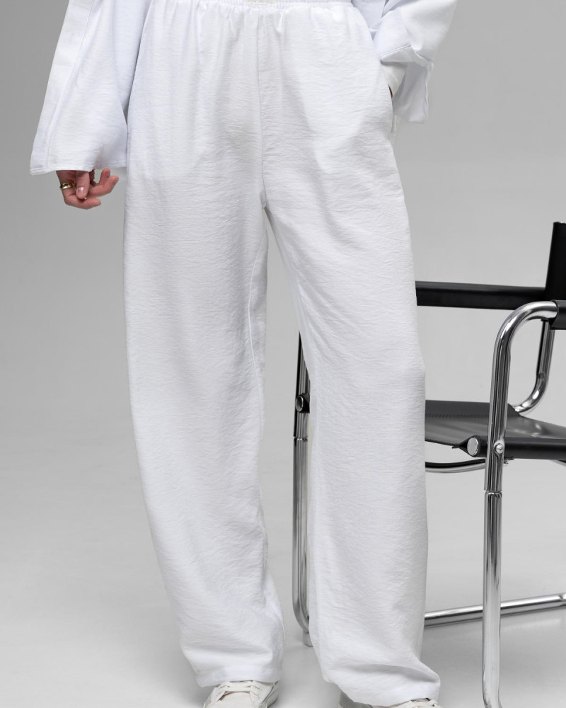 Лляні штани Білий