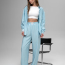 Лляні штани Голубий