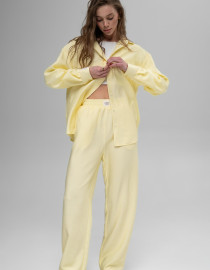 Лляні штани Жовтий