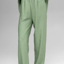 Лляні штани Світло-зелений