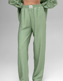 Лляні штани Світло-зелений