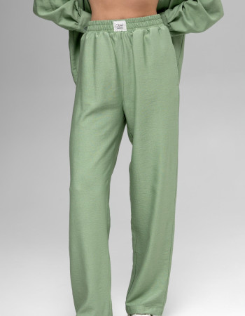 Лляні штани Світло-зелений