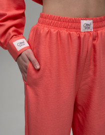 Лляні штани Кораловий