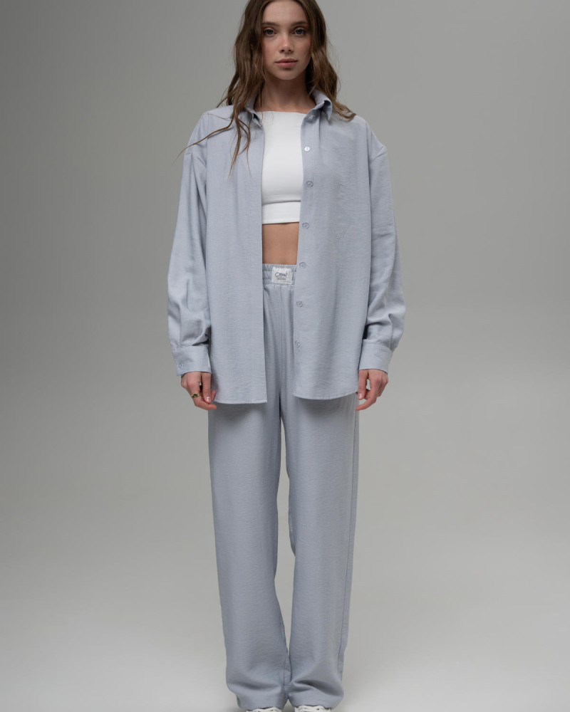 Лляні штани Сірий