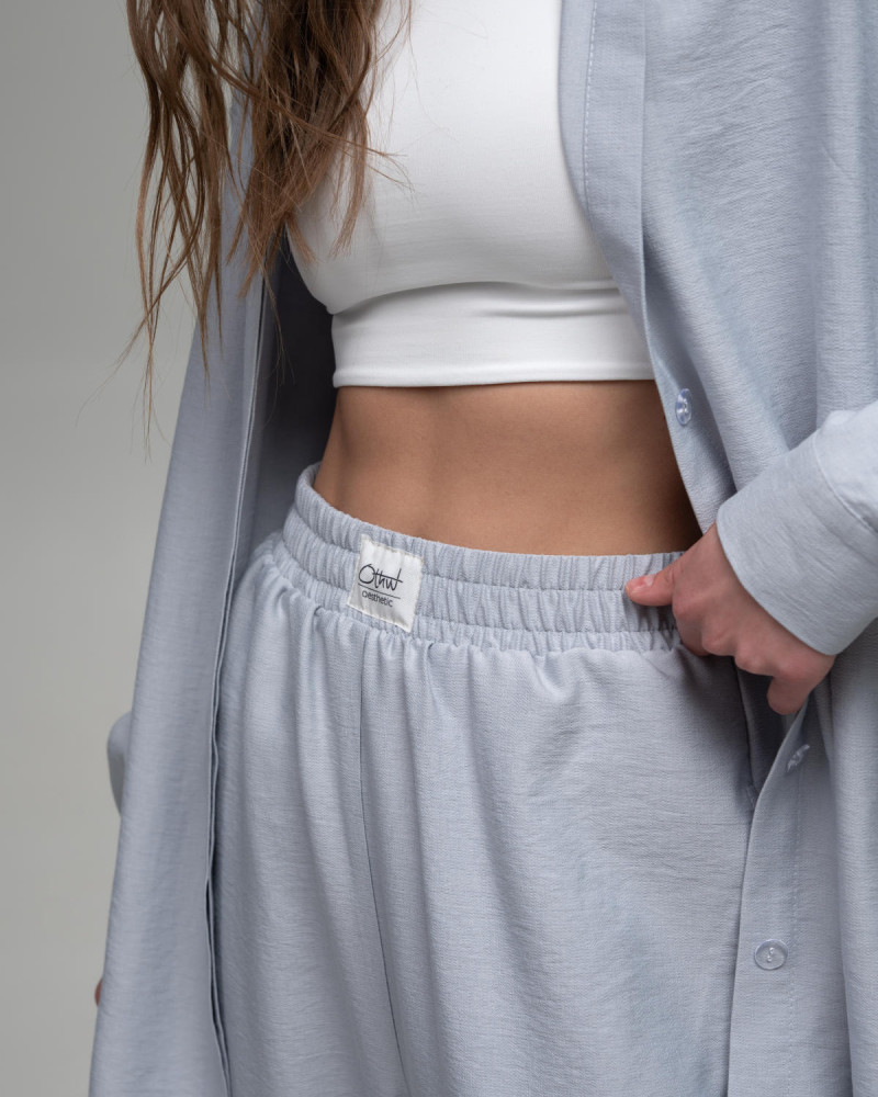 Лляні штани Сірий