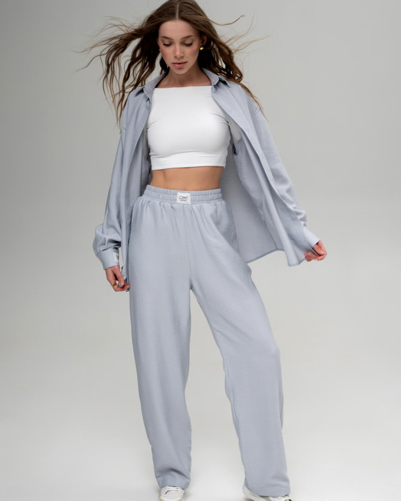 Лляні штани Сірий