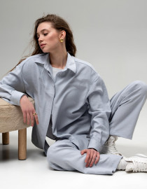 Лляні штани Сірий