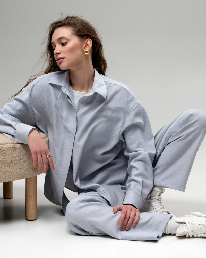 Лляні штани Сірий