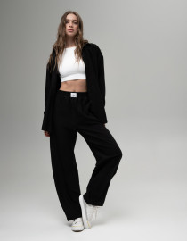 Лляні штани Чорний