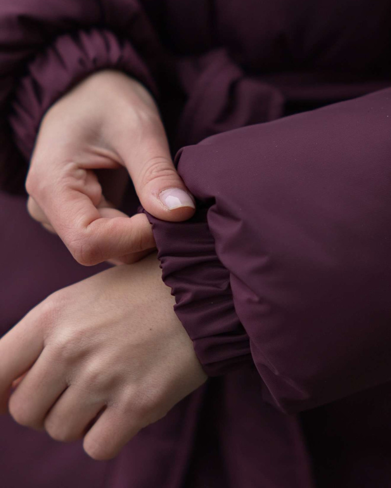 Пуховик Сливовий М