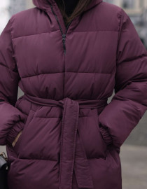 Пуховик Сливовий М