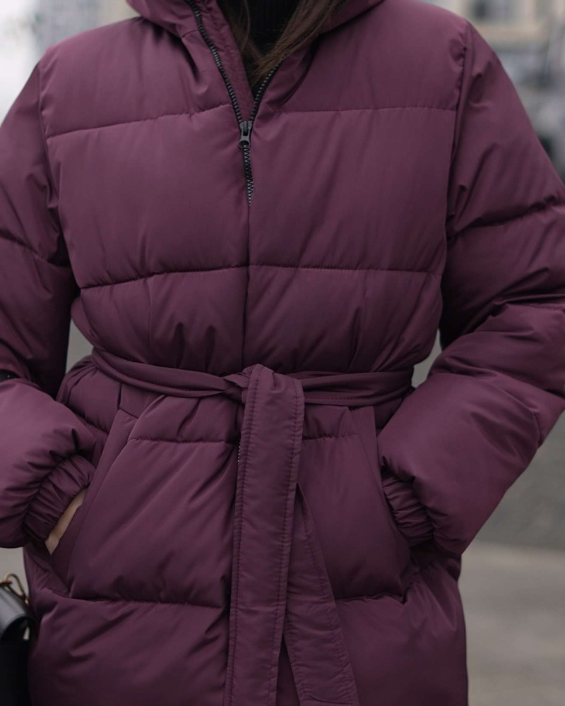 Пуховик Сливовий М