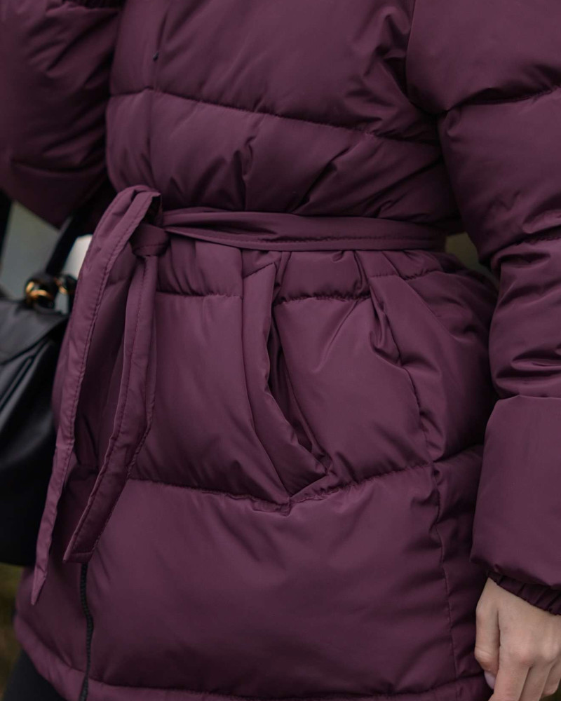 Пуховик Сливовий М