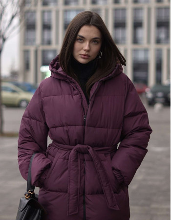 Пуховик Сливовий М