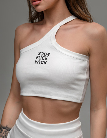 Топ F*CK Білий 