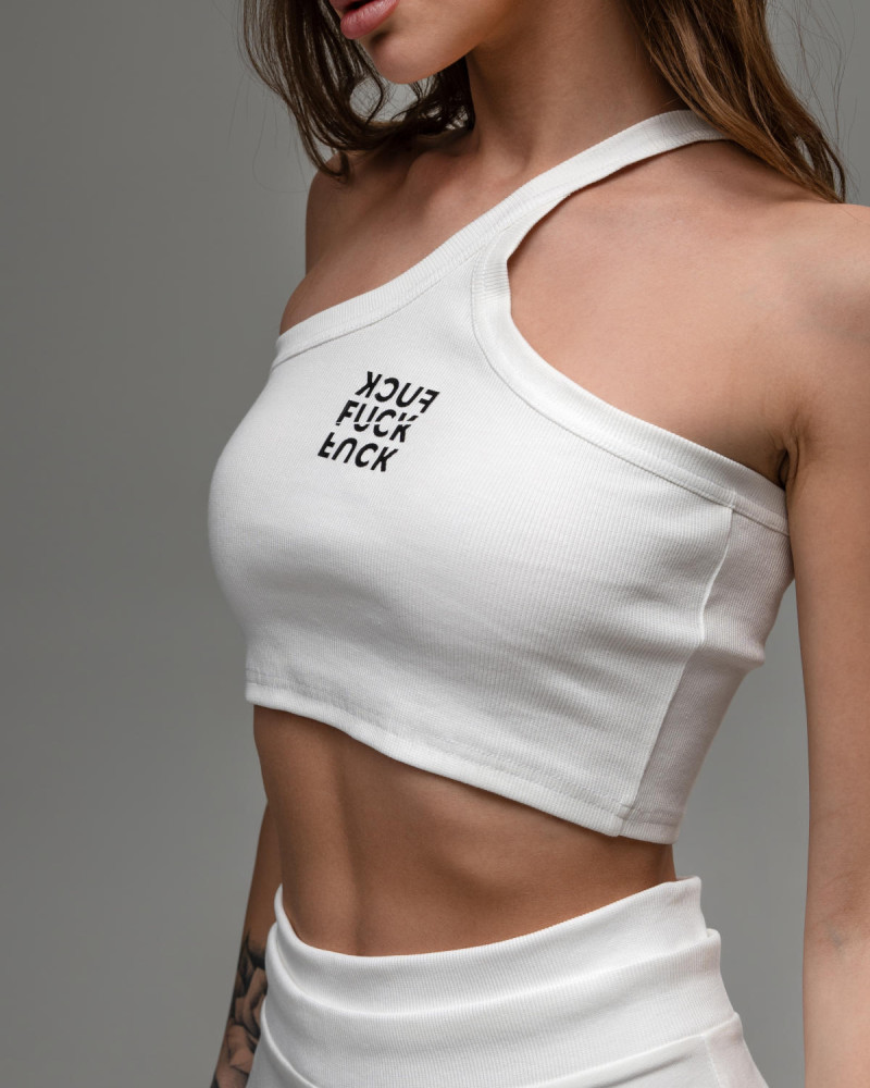 Топ F*CK Білий 