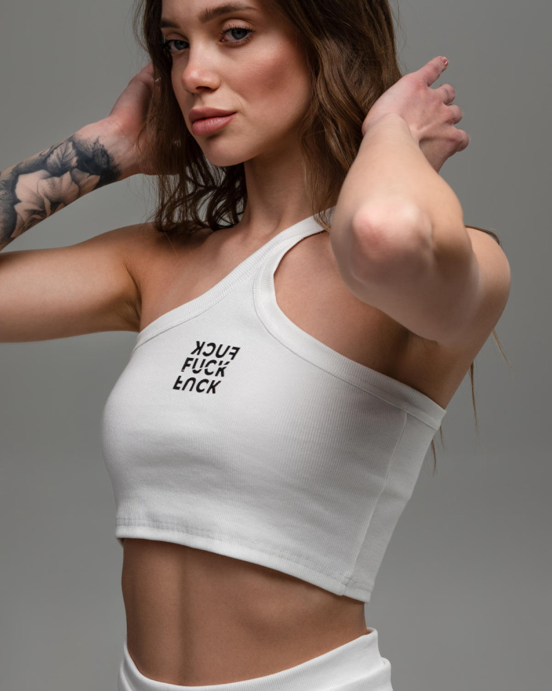 Топ F*CK Білий 