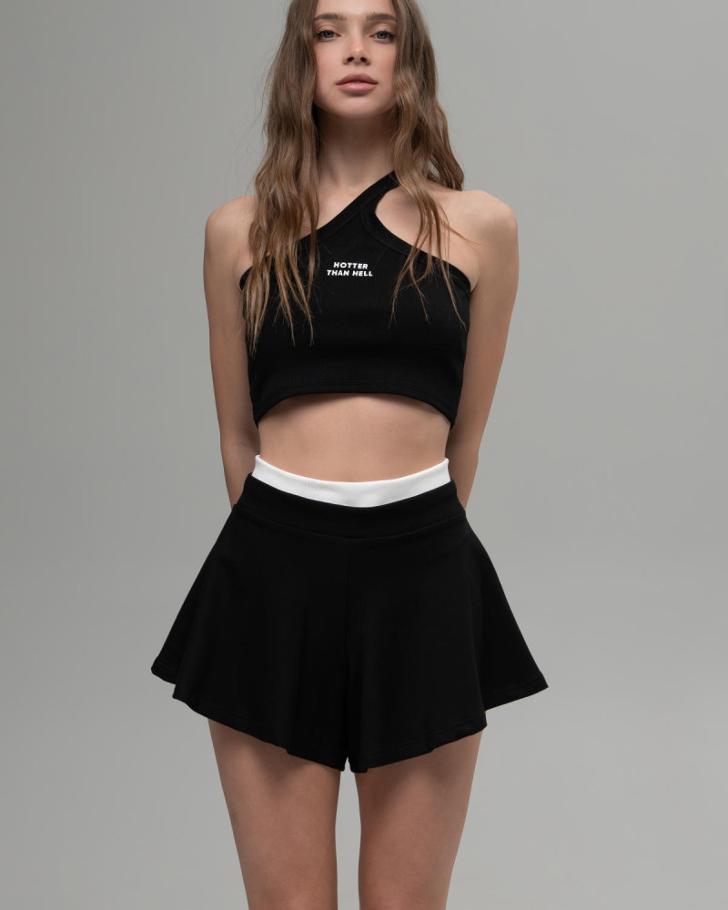 Топ Hotter than hell Чорний