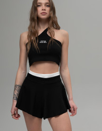 Топ Hotter than hell Чорний