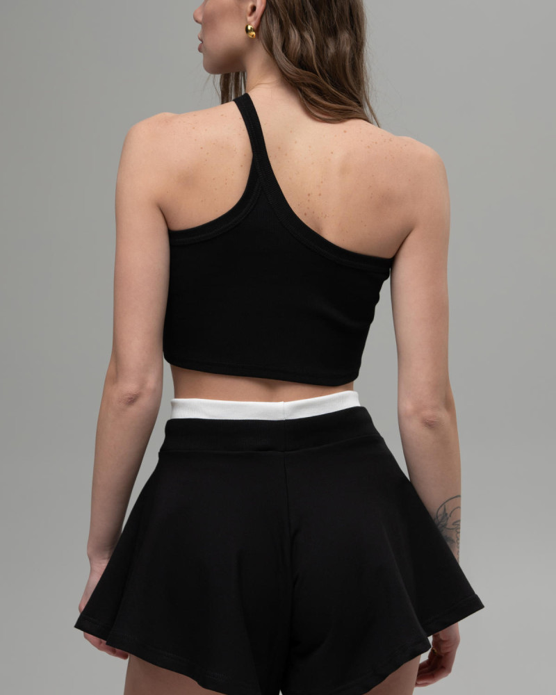 Топ Hotter than hell Чорний