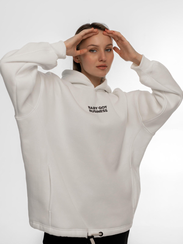 Худі Baby Got Business Молочне