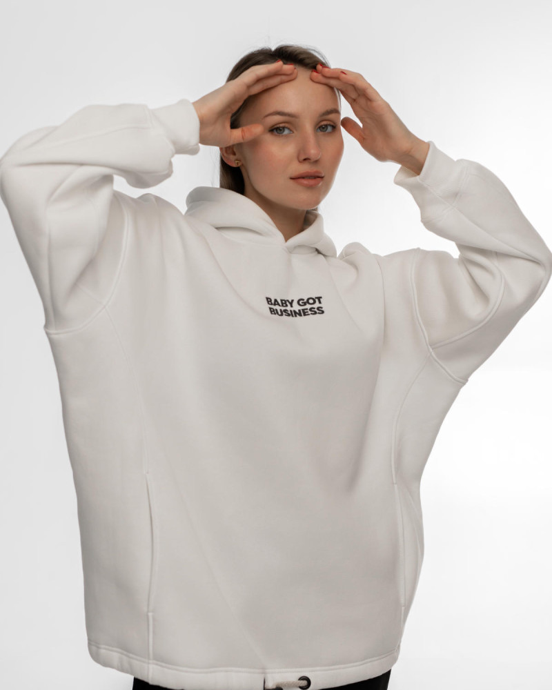 Худі Baby Got Business Молочне