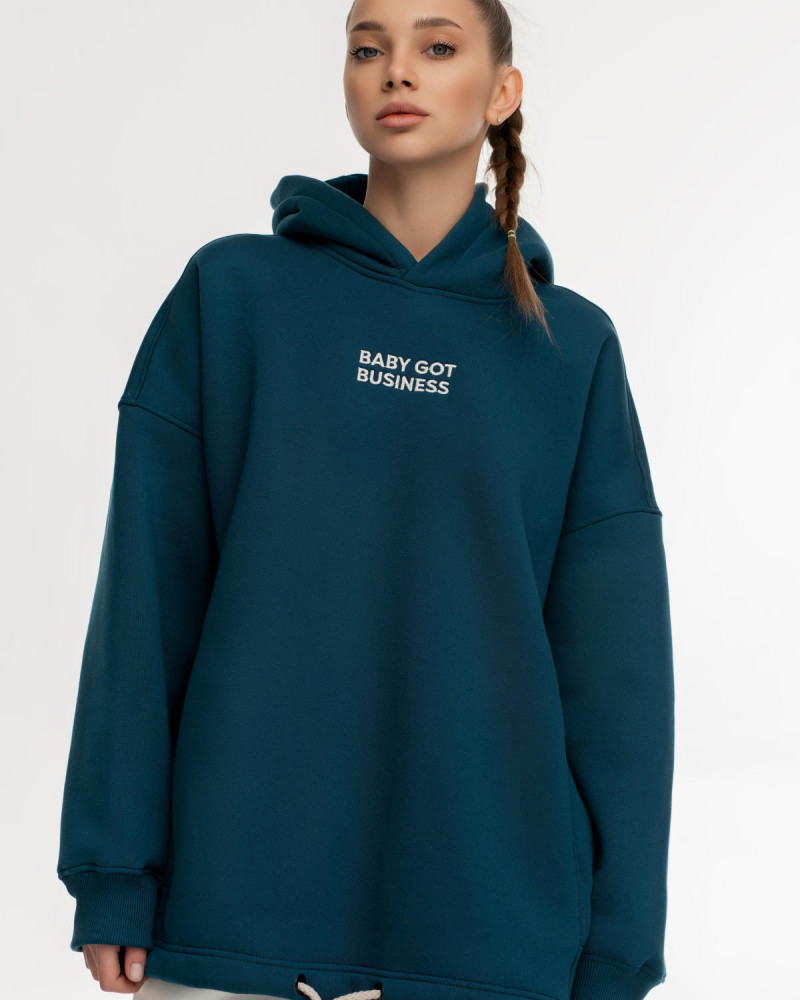 Худі Baby Got Business Синє