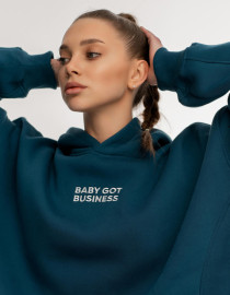 Худі Baby Got Business Синє