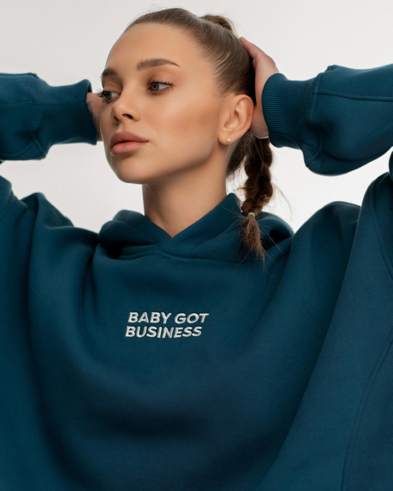 Худі Baby Got Business Синє