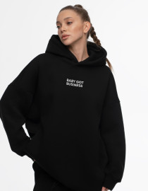Худі Baby Got Business Чорне