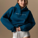 Худі Made in heaven Синє