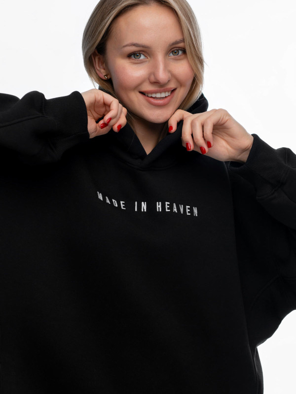 Худі Made in heaven Чорне