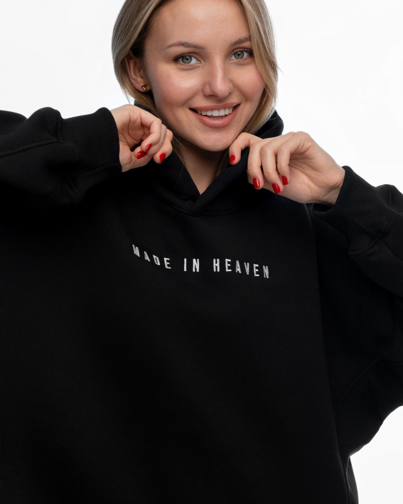 Худі Made in heaven Чорне