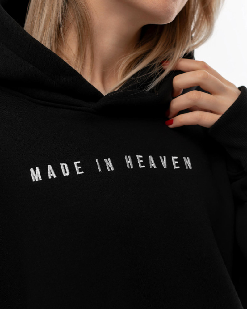 Худі Made in heaven Чорне