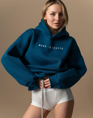 Худі Made in heaven Синє