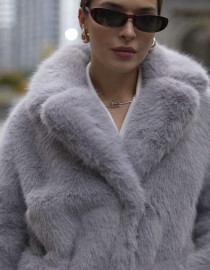 Шуба з еко-хутра L