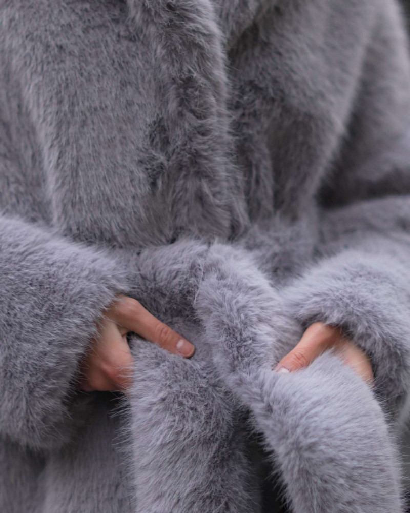 Шуба з еко-хутра L