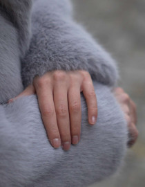 Шуба з еко-хутра L