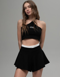 Спідниця-шорти Чорний