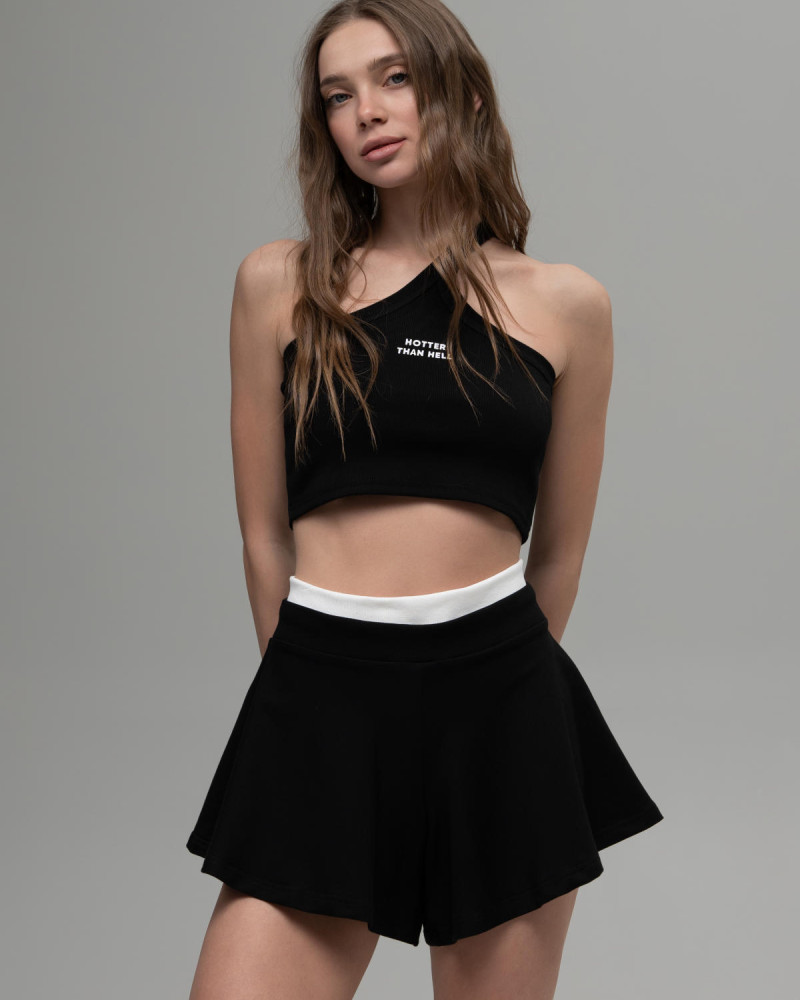 Спідниця-шорти Чорний