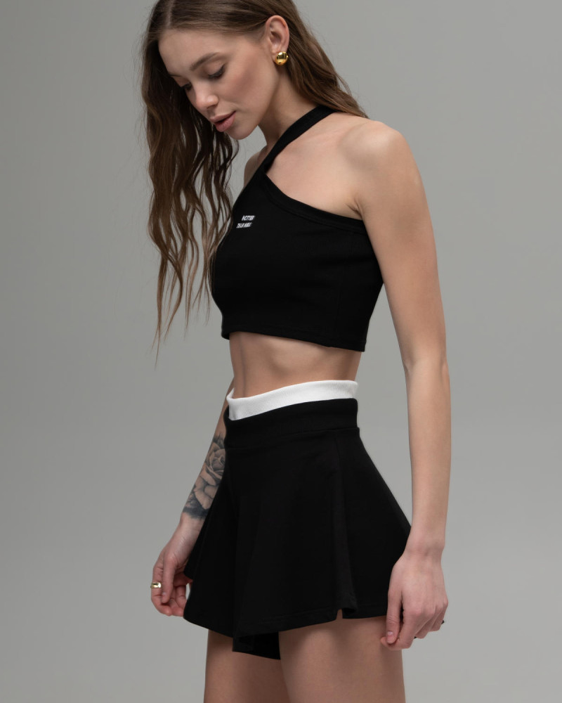 Спідниця-шорти Чорний