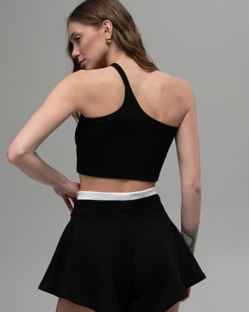 Спідниця-шорти Чорний